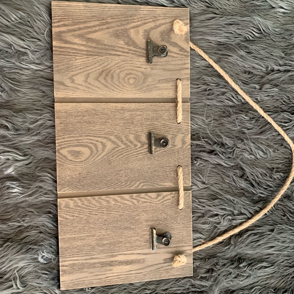 Super cute picture holder that hangs